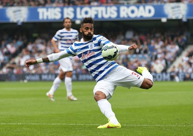 Armand Traoré playing for Queens Park Rangers